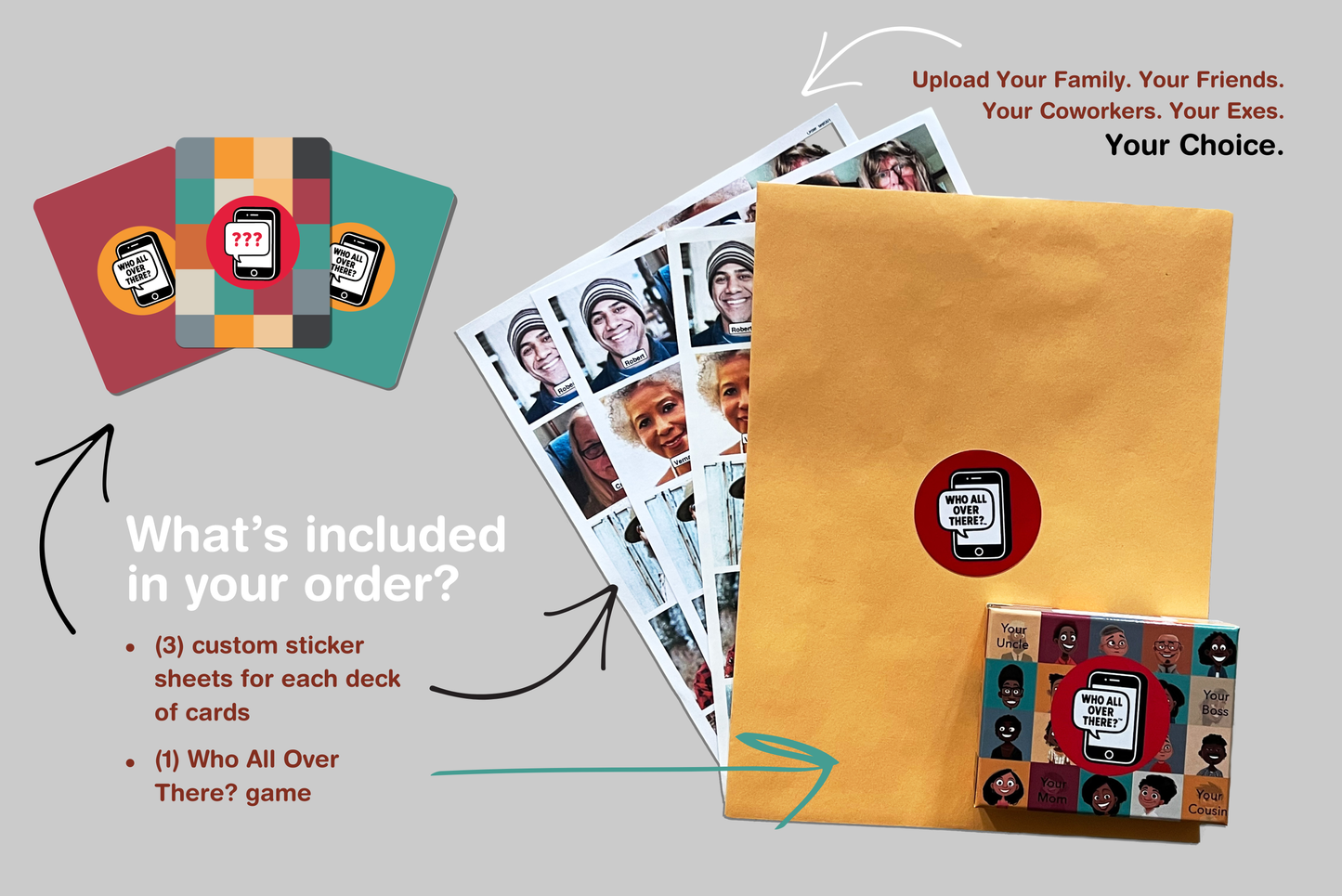 "Who All Over There?" Game