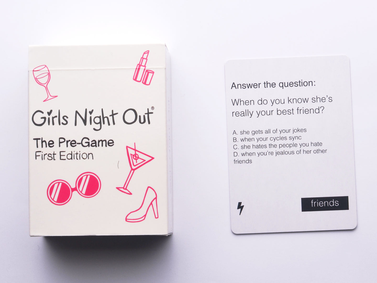 Picture of Girls Night Out game and cards